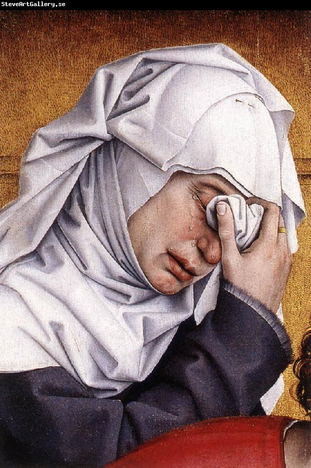 WEYDEN, Rogier van der Deposition (detail)